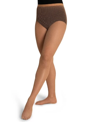 Capezio Women's Professional Fishnet Seamless Tight - Image 4