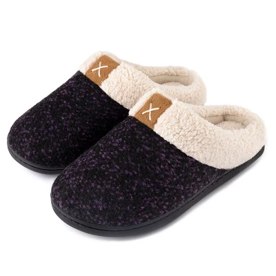 RockDove Women's Collar Memory Foam Slide Slipper - Image 8