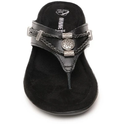Minnetonka Women's Silverthorne 360 Thong Sandals