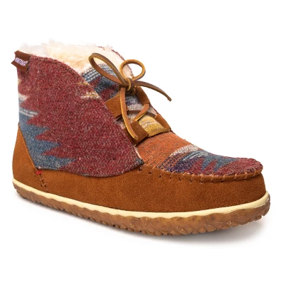 Minnetonka Women's Torrey Laceup Bootie Slippers - Image 6