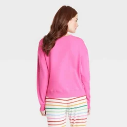 Women's J'Adore Christmas Matching Family Sweatshirt - Wondershop™ Pink