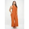 WEST K Women's Jillian Plus Size Sleeveless Knit Jumpsuit