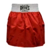 Cleto Reyes Women's Satin Boxing Skirt Trunks - Red/White