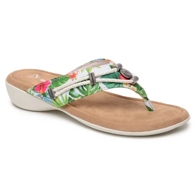 Minnetonka Women's Silverthorne 360 Thong Sandals - Image 15
