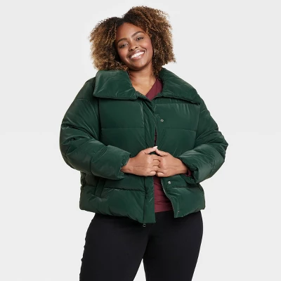 Women's Short Puffer Jacket - Ava & Viv™ - Image 5