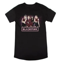 Blackpink Girl Group Members Women's Charcoal Heather T-shirt