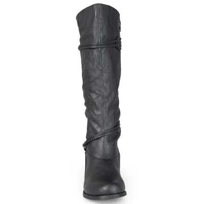 Journee Collection Wide Calf Women's Harley Boot - Image 5