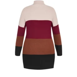 Women's Plus Size Harper Sweater - Magenta | CITY CHIC