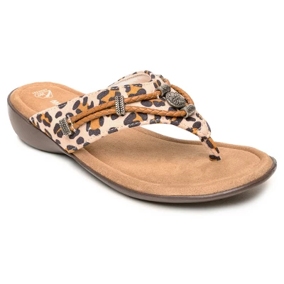 Minnetonka Women's Silverthorne 360 Thong Sandals - Image 13