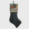 Hanes Explorer Mountain Peak 3pk Mid Crew Socks - Black/Pink 5-9