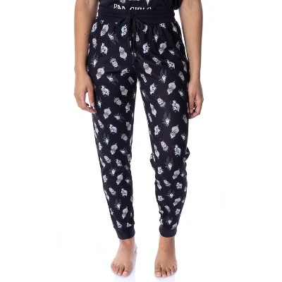 Disney Villains Women's Bad Girls Club 2 Piece Jogger Pajama Set Bad Girls Club - Image 3
