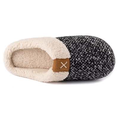 RockDove Women's Collar Memory Foam Slide Slipper - Image 2