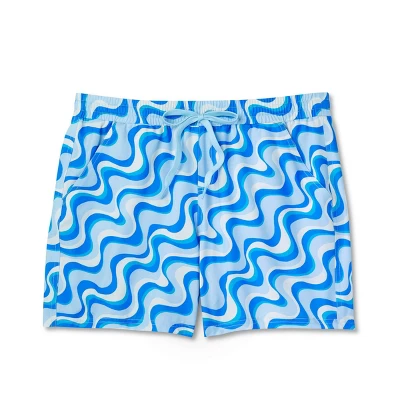Women's 5" Board Swim Shorts - Wild Fable⢠Multi Blue Swirl Print - Image 5