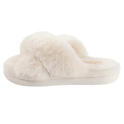 RockDove Women's Maeve Cross-Band Platform Slide Slipper - Image 6