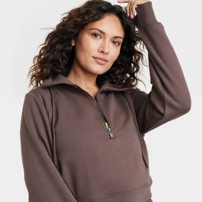 Women's Half Zip Fleece Pull Over - All In Motion™ - Image 4