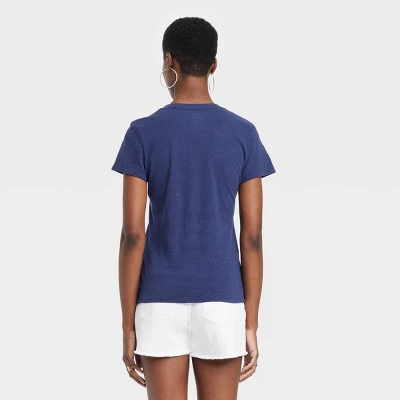 Women's 3pk Fitted V-Neck Short Sleeve T-Shirt - Universal Thread™ - Image 2