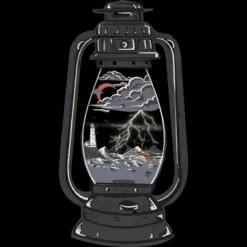 Women's Design By Humans A Storm Is Brewing In The Lantern By NDTank Racerback Tank Top