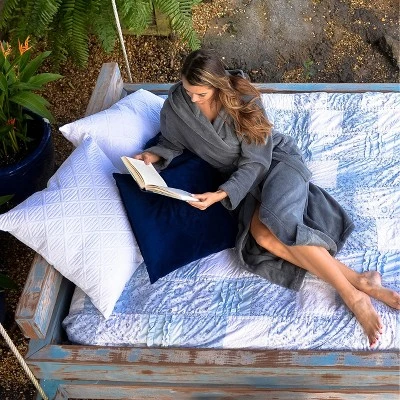 Women's Classic Winter Robe, Hooded Cozy Plush Fleece Bathrobe - Image 5