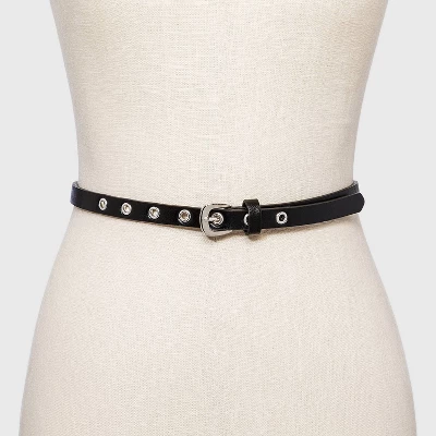 Women's Harness Belt With Metal Grommet - A New Day™ Cognac