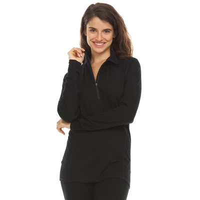 Minus33 Merino Wool Micro Weight - Women's Wool 1/4 Zip Woolverino - Image 3