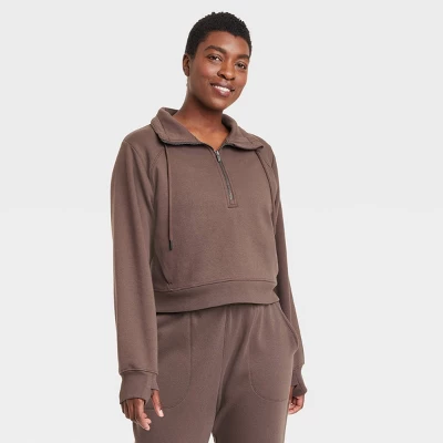 Women's Half Zip Fleece Pull Over - All In Motion™ - Image 2