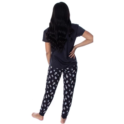 Disney Villains Women's Bad Girls Club 2 Piece Jogger Pajama Set Bad Girls Club - Image 4