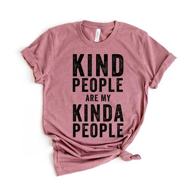 Simply Sage Market Women's Kind People Are My Kinda People Short Sleeve Graphic Tee - Image 5