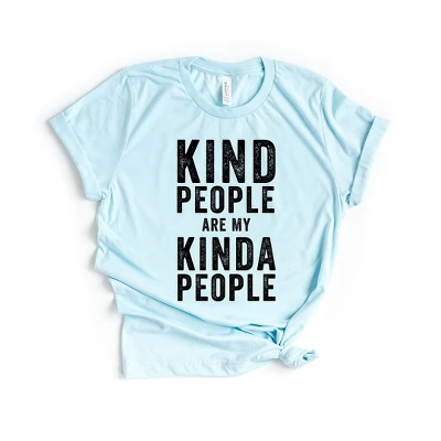 Simply Sage Market Women's Kind People Are My Kinda People Short Sleeve Graphic Tee - Image 3