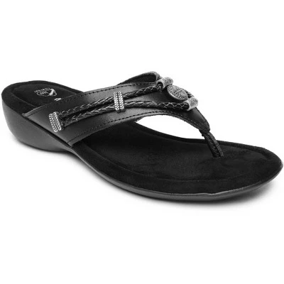 Minnetonka Women's Silverthorne 360 Thong Sandals - Image 5