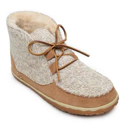 Minnetonka Women's Torrey Laceup Bootie Slippers - Image 5