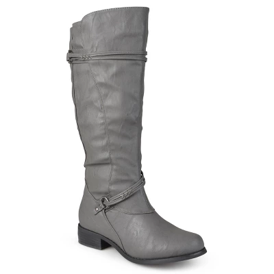 Journee Collection Wide Calf Women's Harley Boot - Image 11