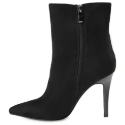 Journee Collection Womens Deandra Tru Comfort Foam Inside Zip Stiletto Booties