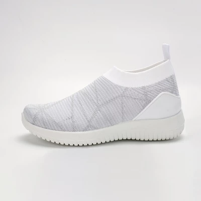 Mio Marino's Women's Casual Slip On Sneakers With Breathable Mesh