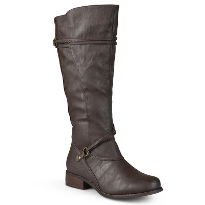 Journee Collection Wide Calf Women's Harley Boot - Image 10