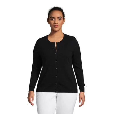 Lands' End Women's Cashmere Cardigan Sweater - Image 6