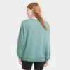 Women's Celestial Cozy Graphic Sweatshirt - Aqua Blue