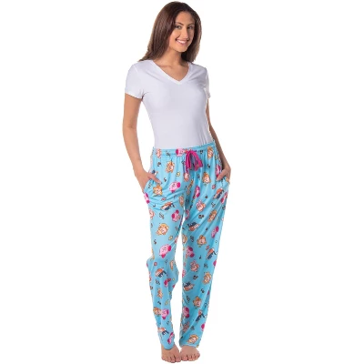 Kirby Women's Pajama Pants Character Costumes Adult Lounge Sleep Bottoms