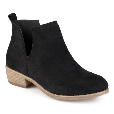 Journee Collection Womens Rimi Pull On Stacked Heel Booties - Image 9