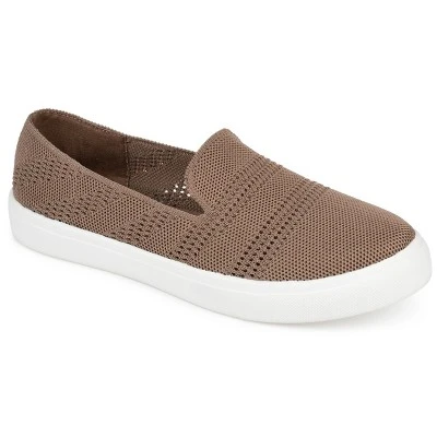 Journee Collection Womens Meika Tru Comfort Foam Round Toe Slip On Sneakers - Image 10