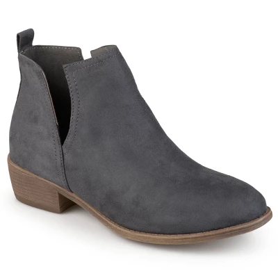 Journee Collection Womens Rimi Pull On Stacked Heel Booties - Image 12