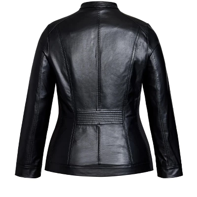 Women's Plus Size 3/4 Sleeve Sleep Shirt - Pink Sleep | AVENUE - Image 2