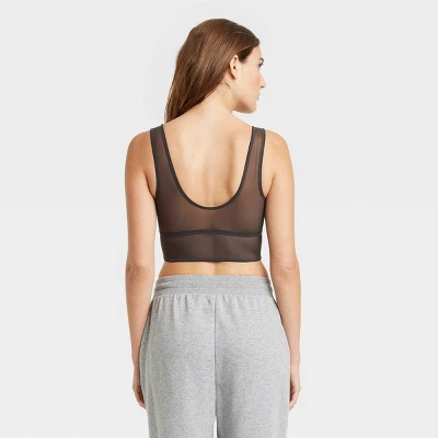 Women's Faux Leather Corset - Colsie™ Black