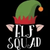 Junior's Design By Humans Christmas Elf Squad By GiftsIdeas T-Shirt