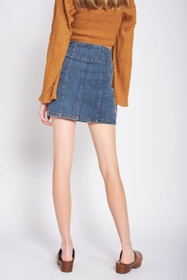 EMORY PARK Women's Jean Skirts Mini - Image 2