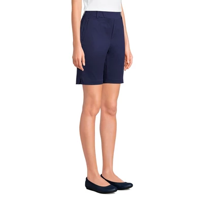 Lands' End Women's Lands' End Flex High Rise 10" Shorts - Image 2