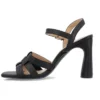 Journee Collection Womens Gibssen Ankle Strap Covered Block Heel Sandals