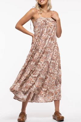August Sky Women's Paisley Print Dress - Image 4