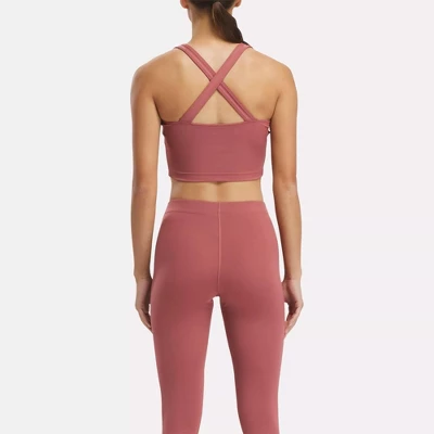 Reebok Yoga Peached Crop Top - Image 2