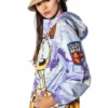 Members Only Women's Garfield Camo Windbreaker Jacket