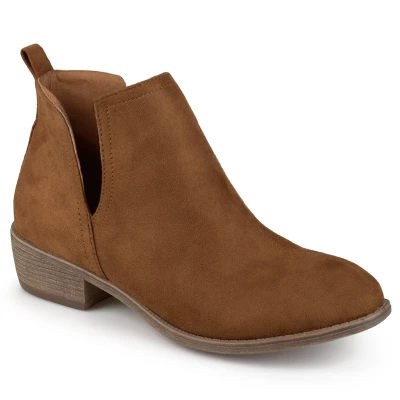 Journee Collection Womens Rimi Pull On Stacked Heel Booties - Image 11